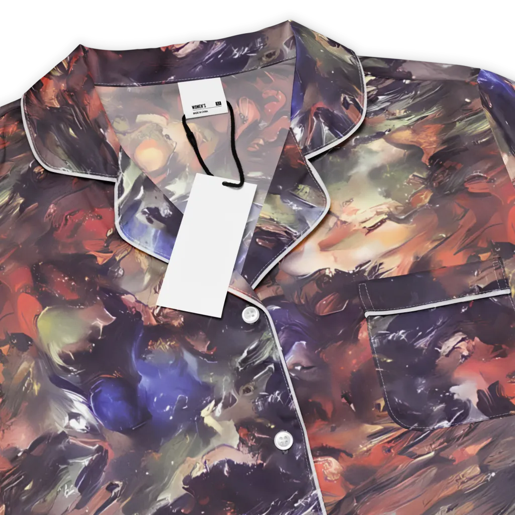 Twisted Terra on Women's Short Sleeve Pajama Top — Product details