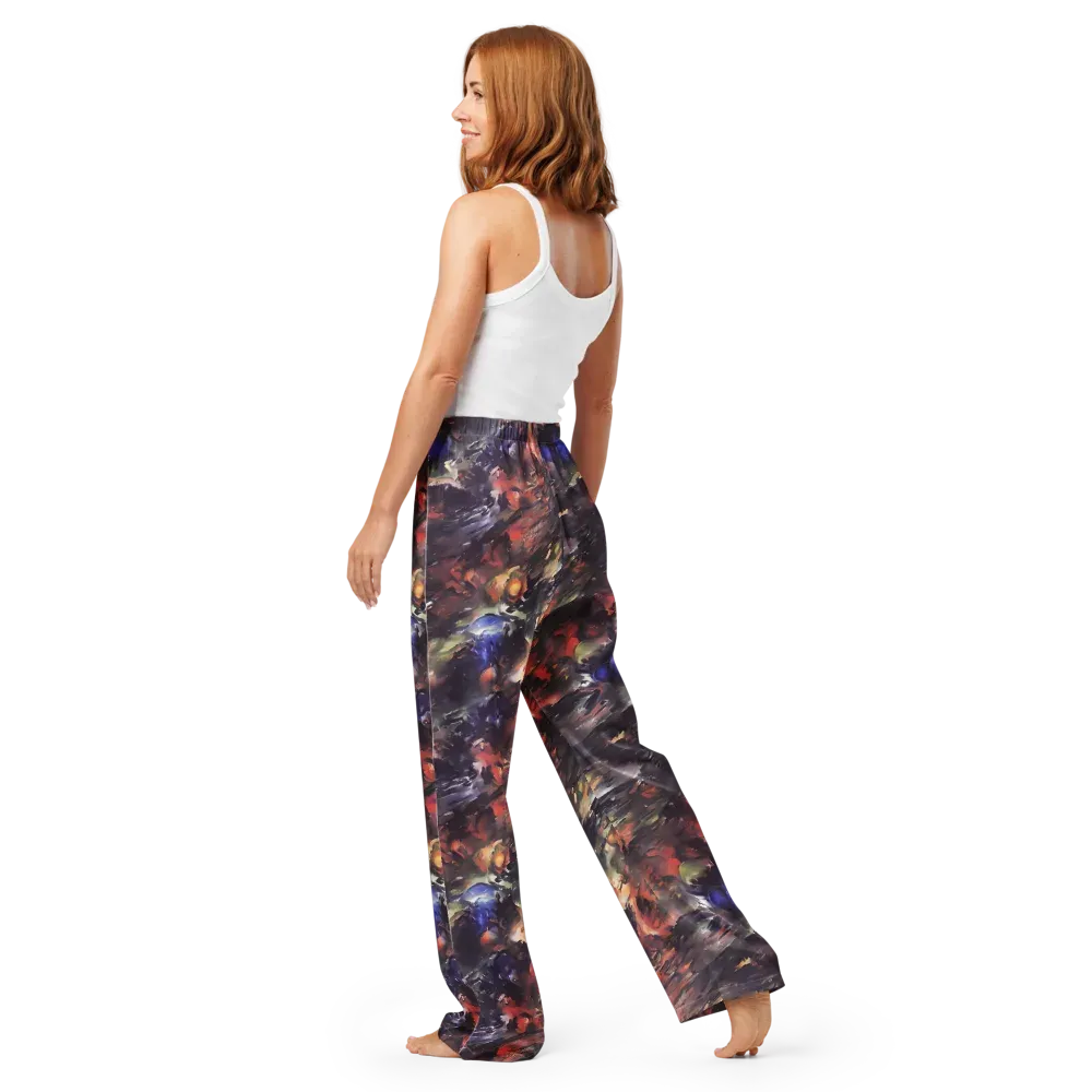 Twisted Terra on Women's Pajama Pants — Back