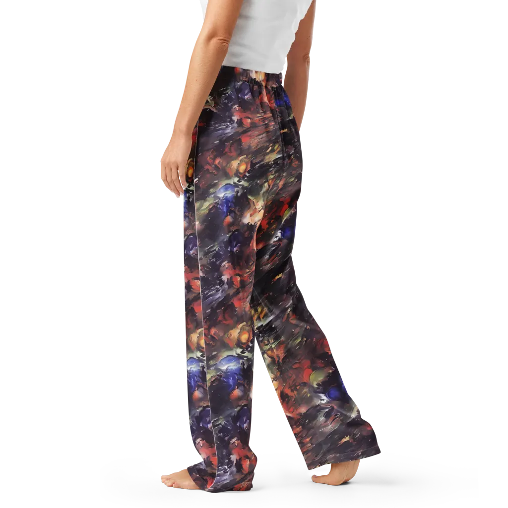 Twisted Terra on Women's Pajama Pants — Left