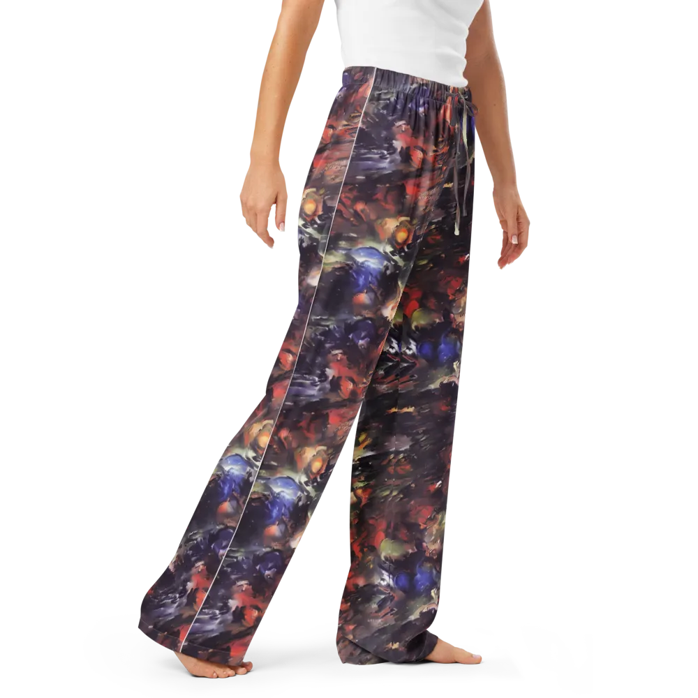 Twisted Terra on Women's Pajama Pants — Right Front