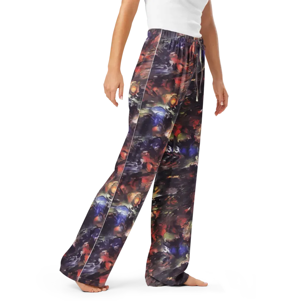 Twisted Terra on Women's Pajama Pants — Right Front
