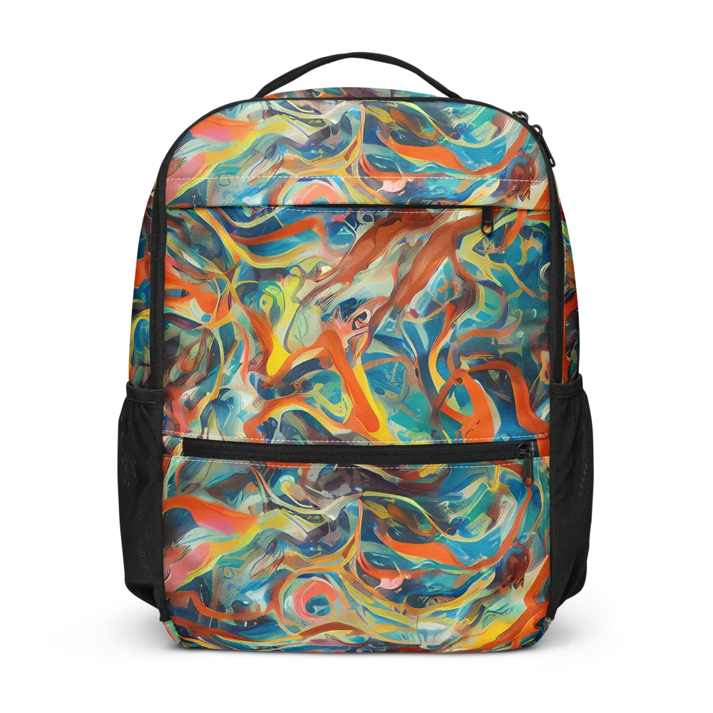 Fluid Firestorm on Utility Backpack — Front