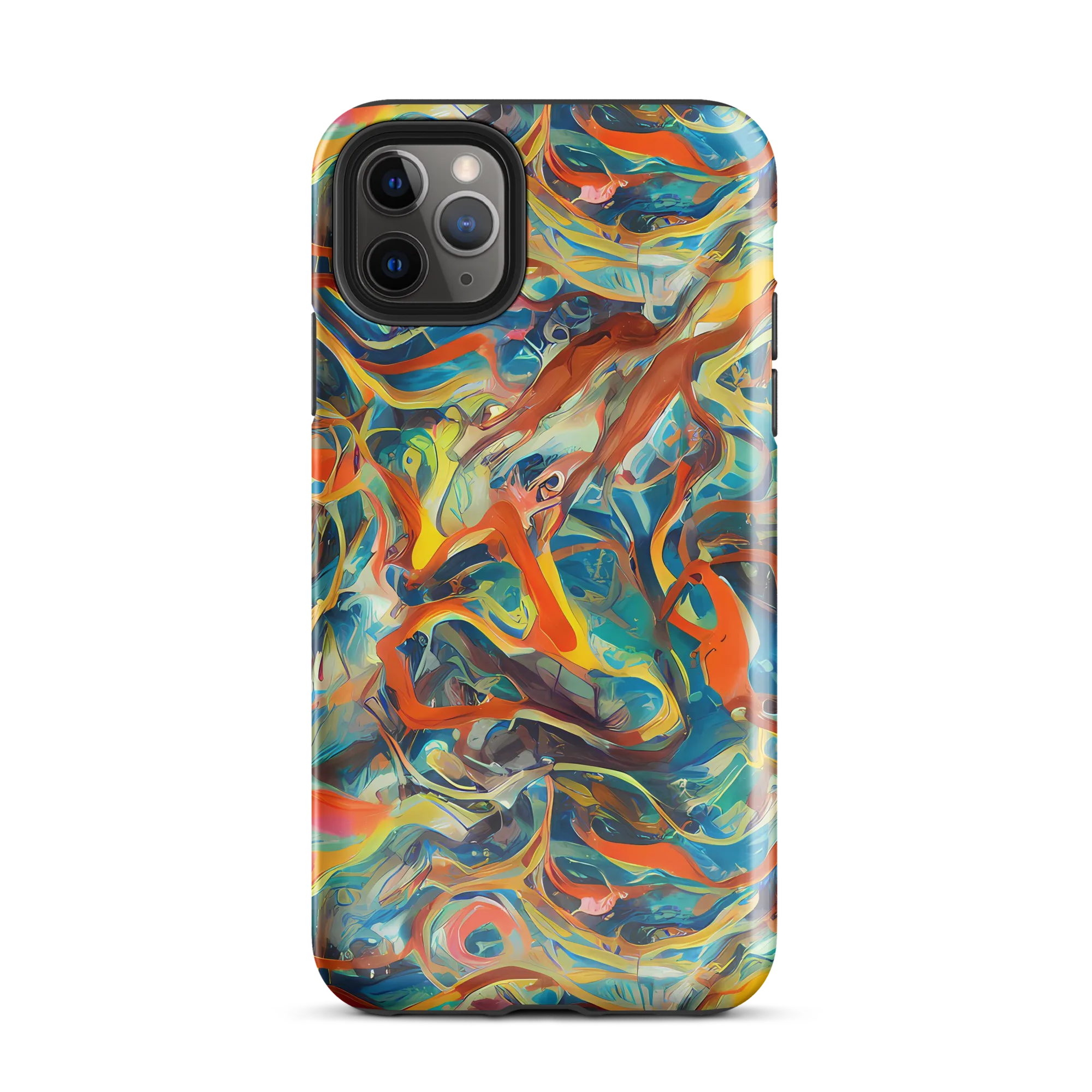 Fluid Firestorm on Tough Case for iPhone® — Front