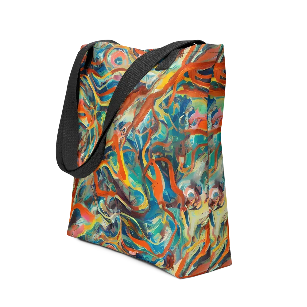 Fluid Firestorm on Tote Bag — Front