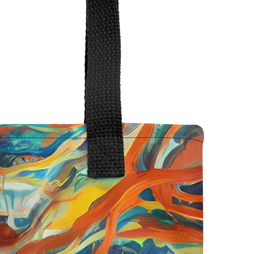 Fluid Firestorm on Tote Bag — Product details