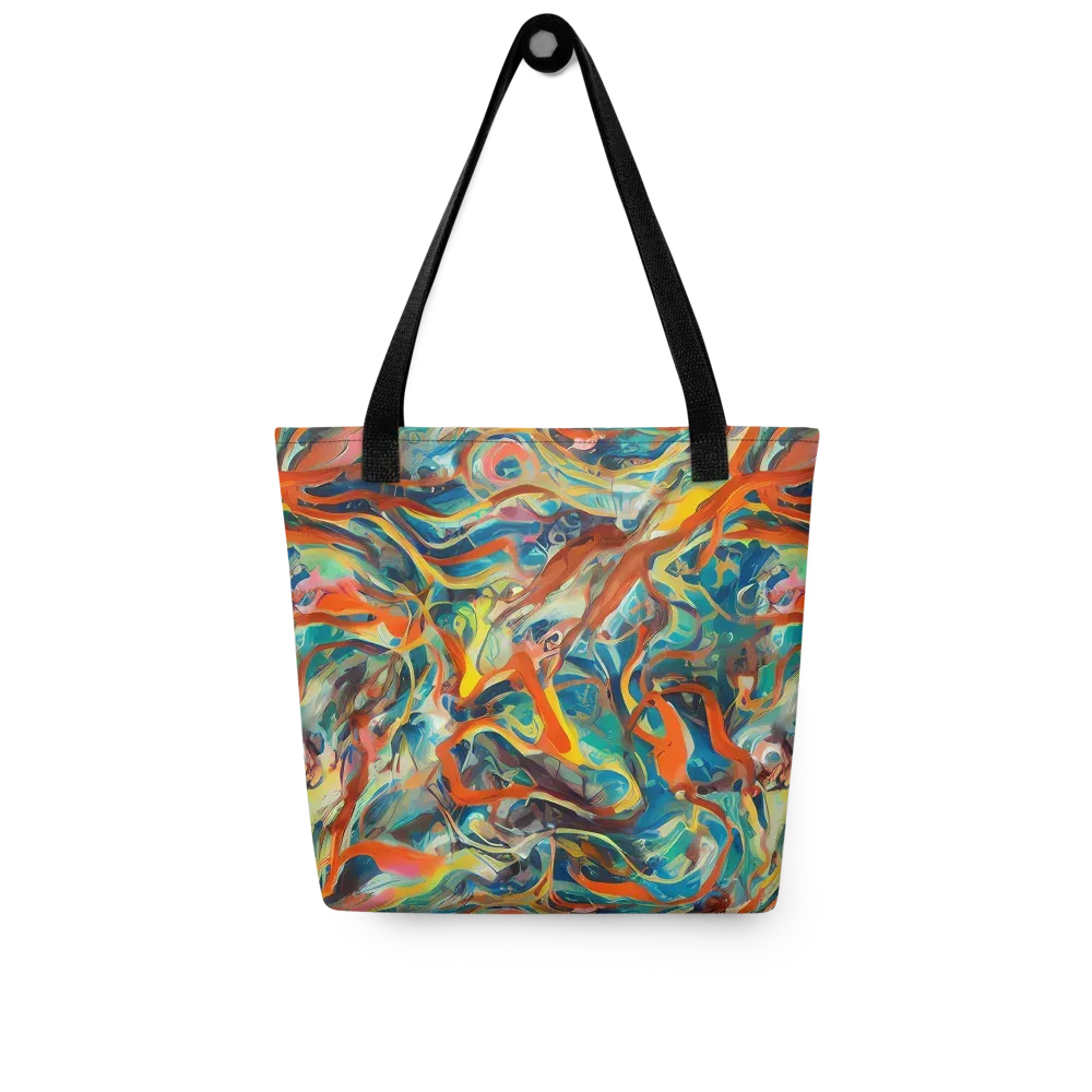 Fluid Firestorm on Tote Bag — Front