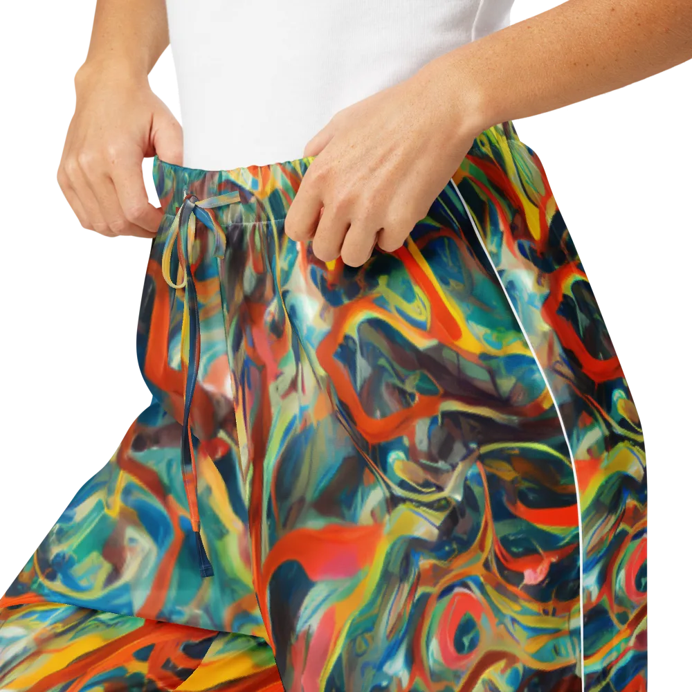 Fluid Firestorm on Women's Pajama Pants — Product details