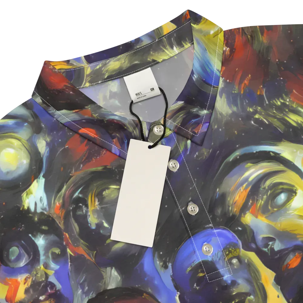 Corinthian Gaze on Men's Slim Fit Polo Shirt — Product details