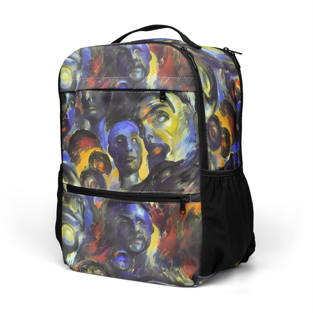 Corinthian Gaze on Utility Backpack — Left Front