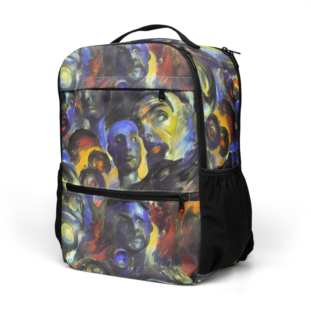 Corinthian Gaze on Utility Backpack — Left Front