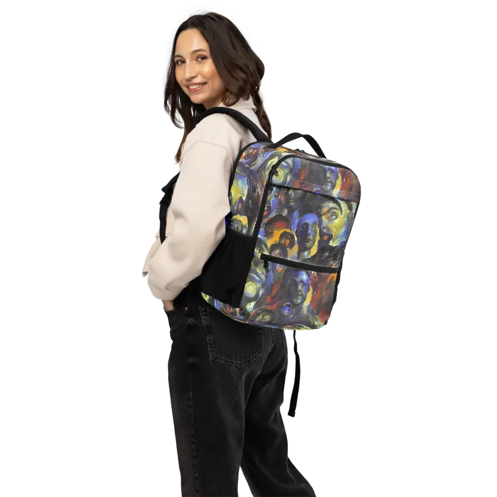 Corinthian Gaze on Utility Backpack — Back