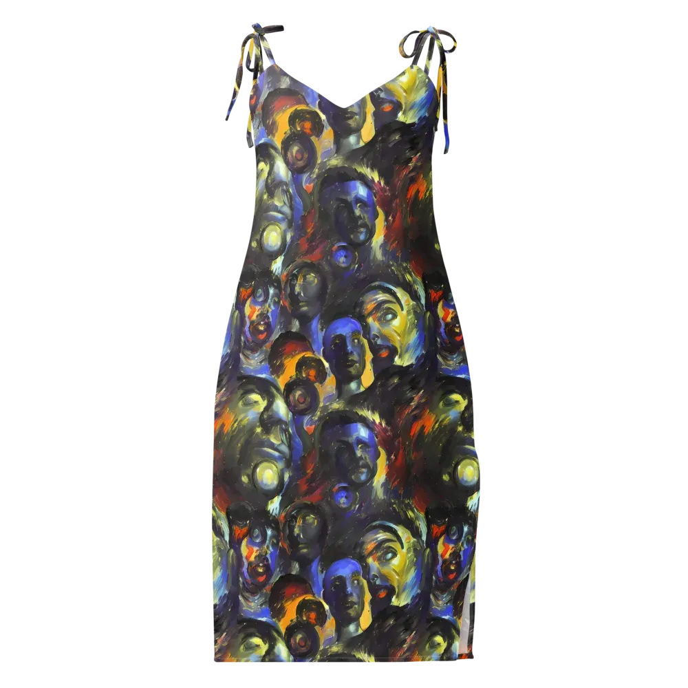 Corinthian Gaze on Slip Dress — Front