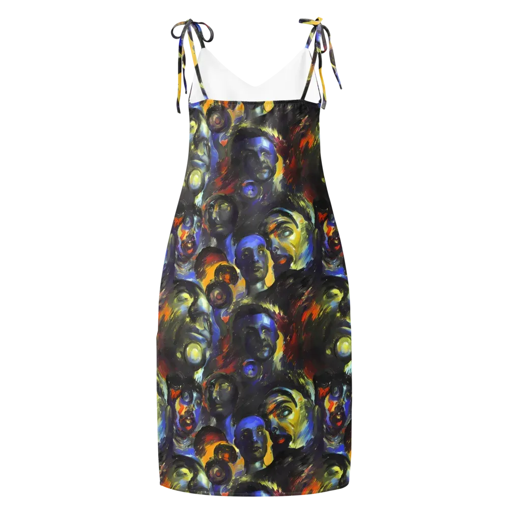 Corinthian Gaze on Slip Dress — Back