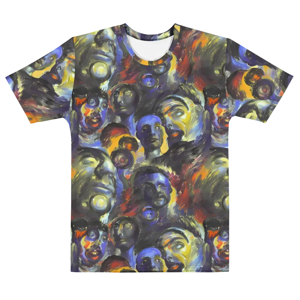 Corinthian Gaze on Men's Cotton Crew Neck T-Shirt — Front