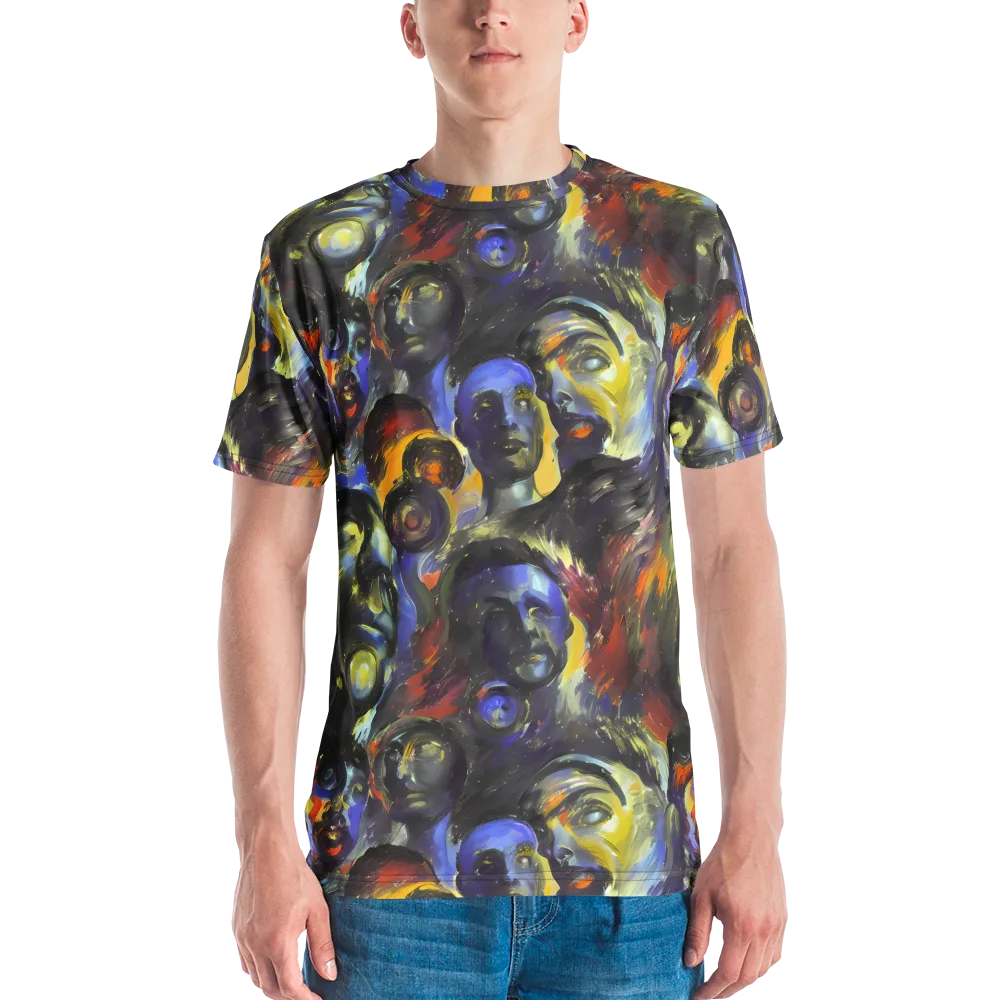 Corinthian Gaze on Men's Crew Neck T-Shirt — Front