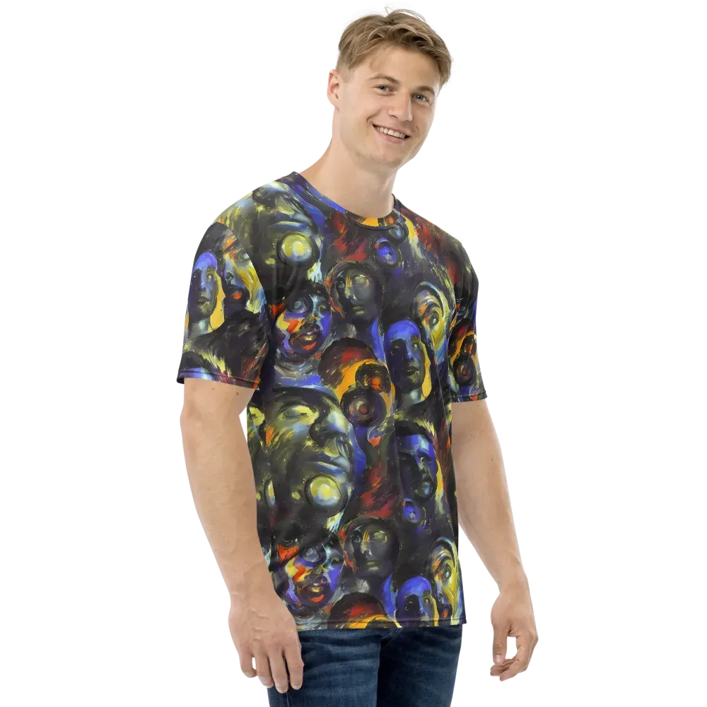 Corinthian Gaze on Men's Crew Neck T-Shirt — Right