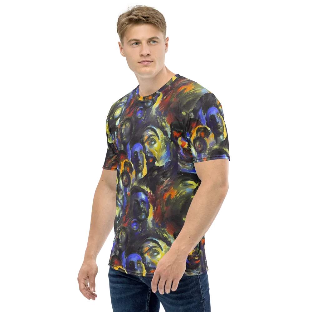 Corinthian Gaze on Men's Crew Neck T-Shirt — Left