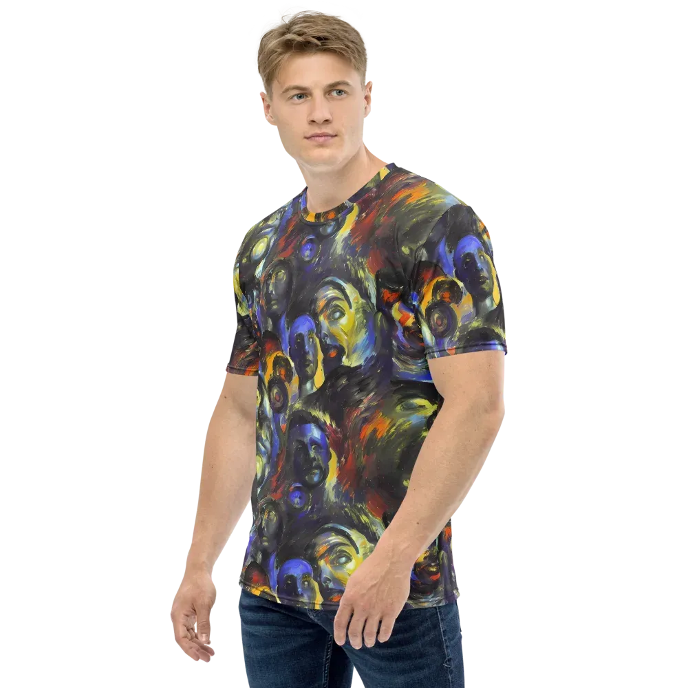 Corinthian Gaze on Men's Crew Neck T-Shirt — Left
