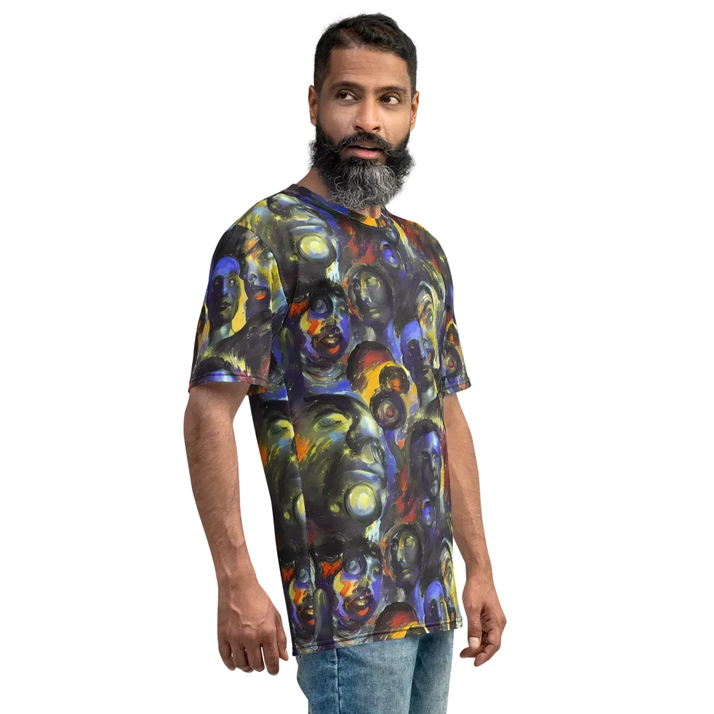 Corinthian Gaze on Men's Crew Neck T-Shirt — Right