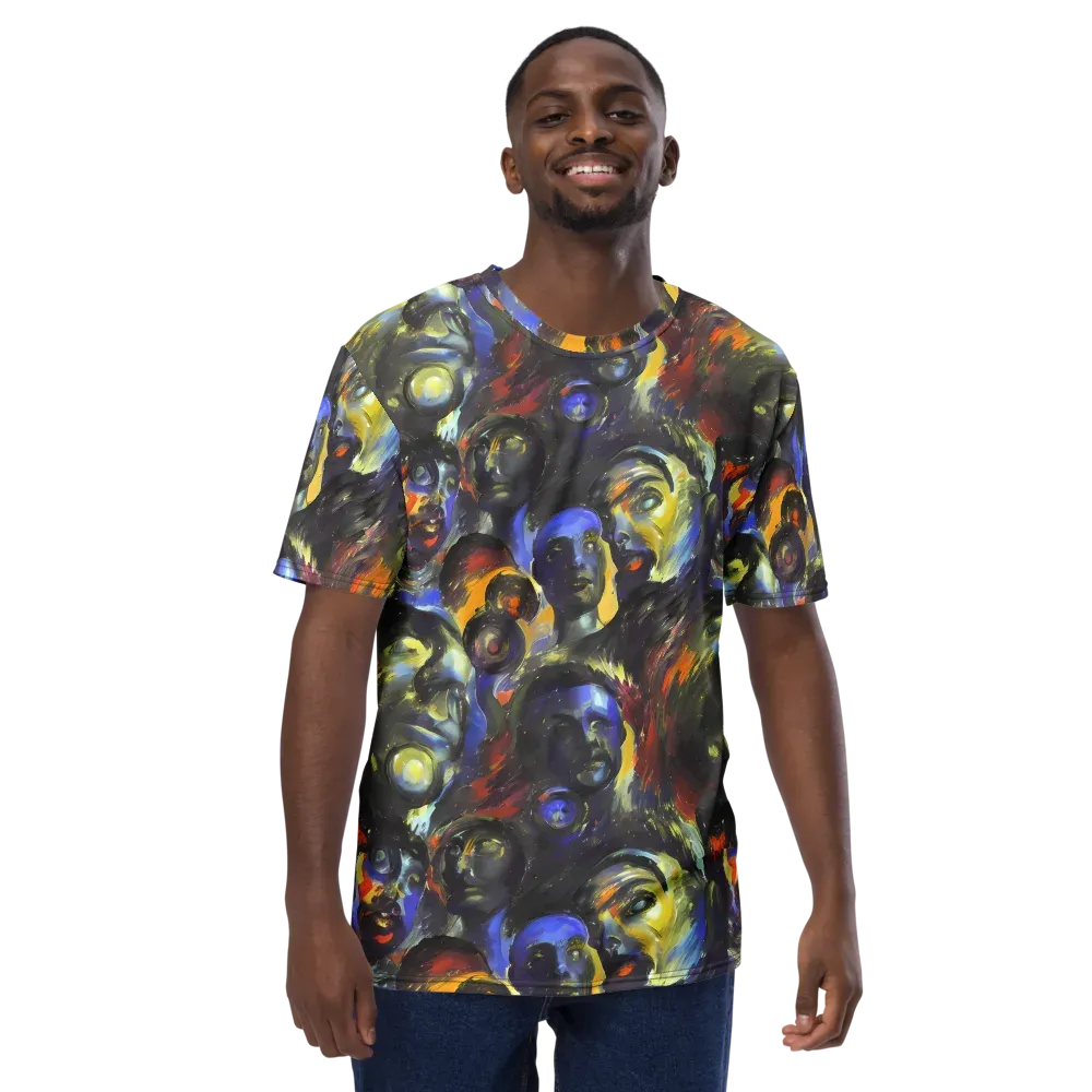 Corinthian Gaze on Men's Crew Neck T-Shirt — Front