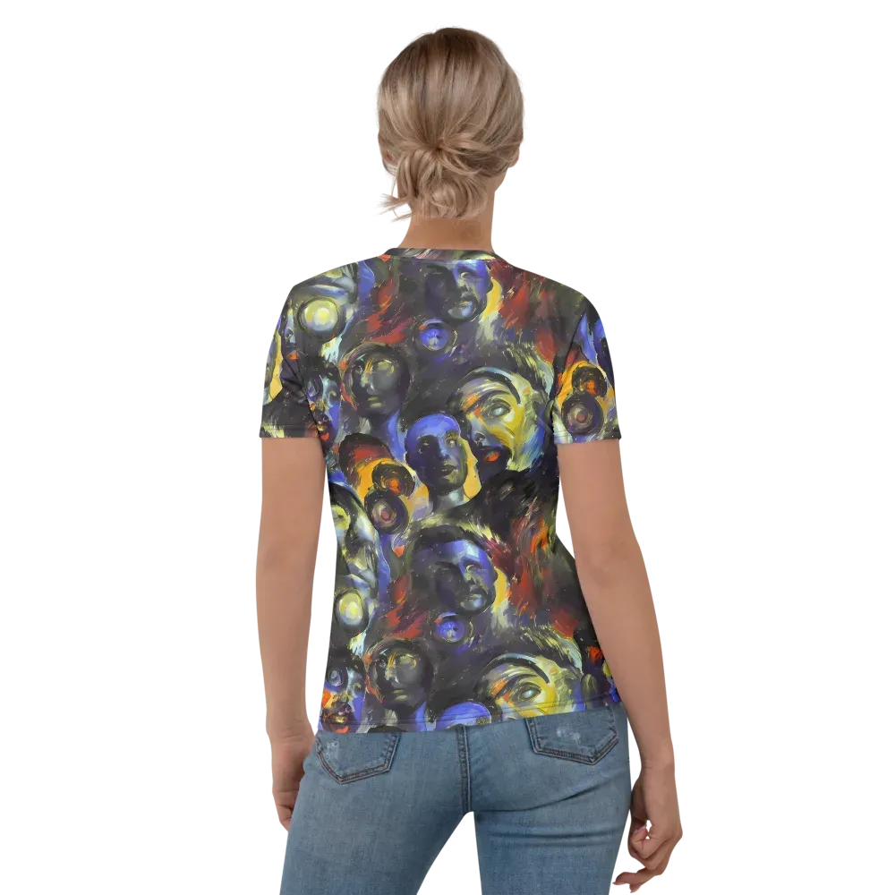 Corinthian Gaze on Women's Crew Neck T-Shirt — Back