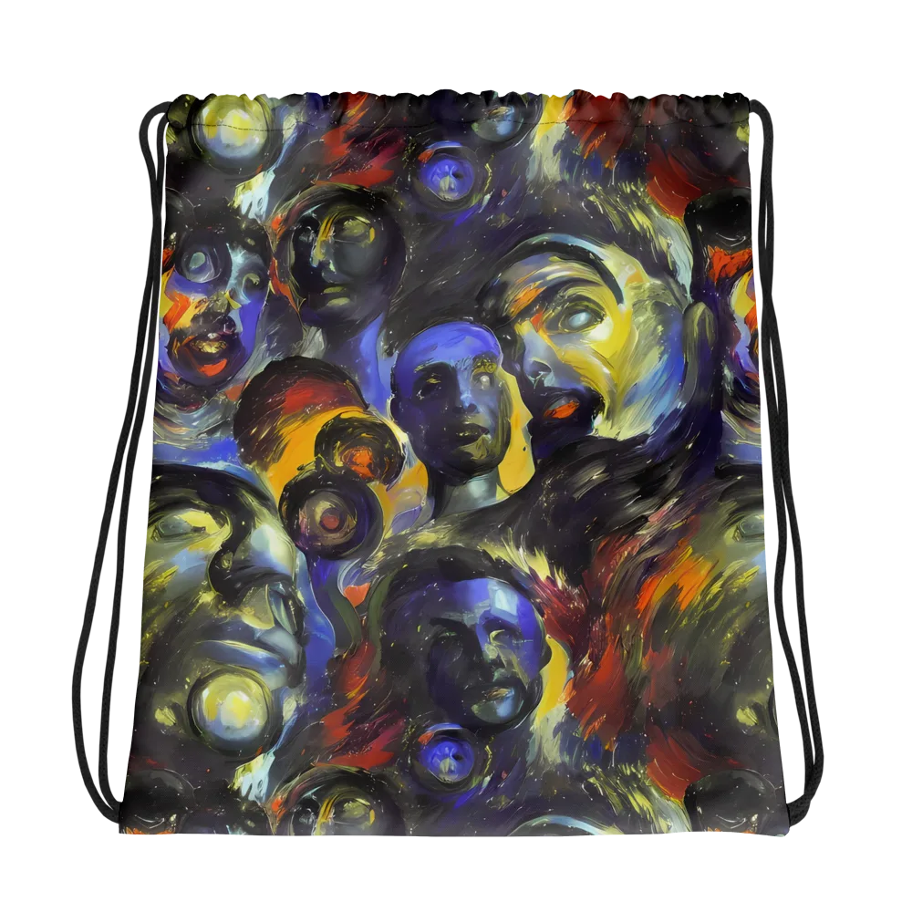 Corinthian Gaze on Drawstring Bag — Photo