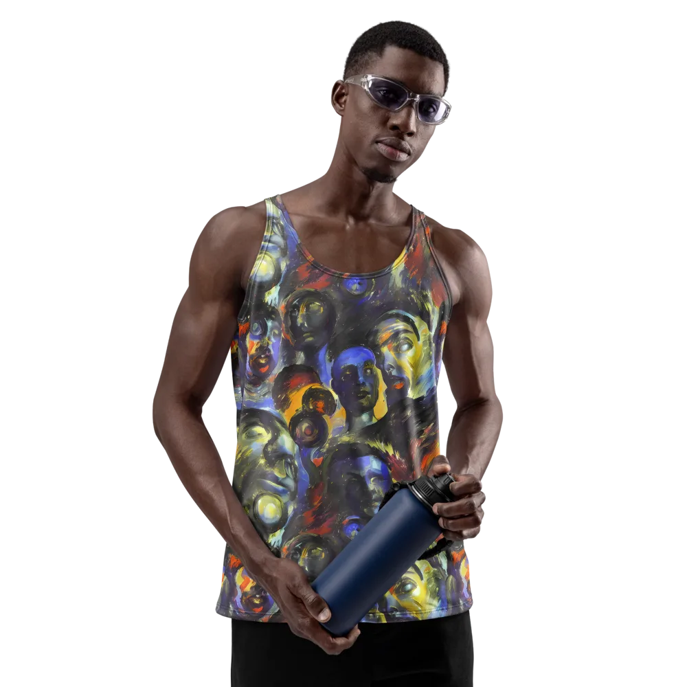 Corinthian Gaze on Men's Tank Top — Front