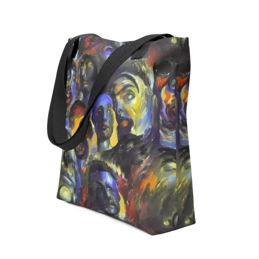 Corinthian Gaze on a Tote Bag