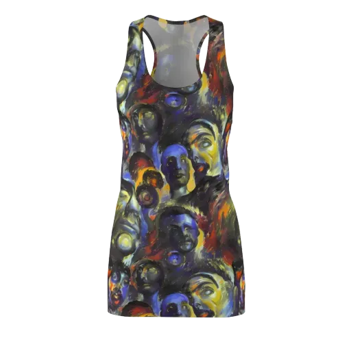 Corinthian Gaze on a Racerback Dress