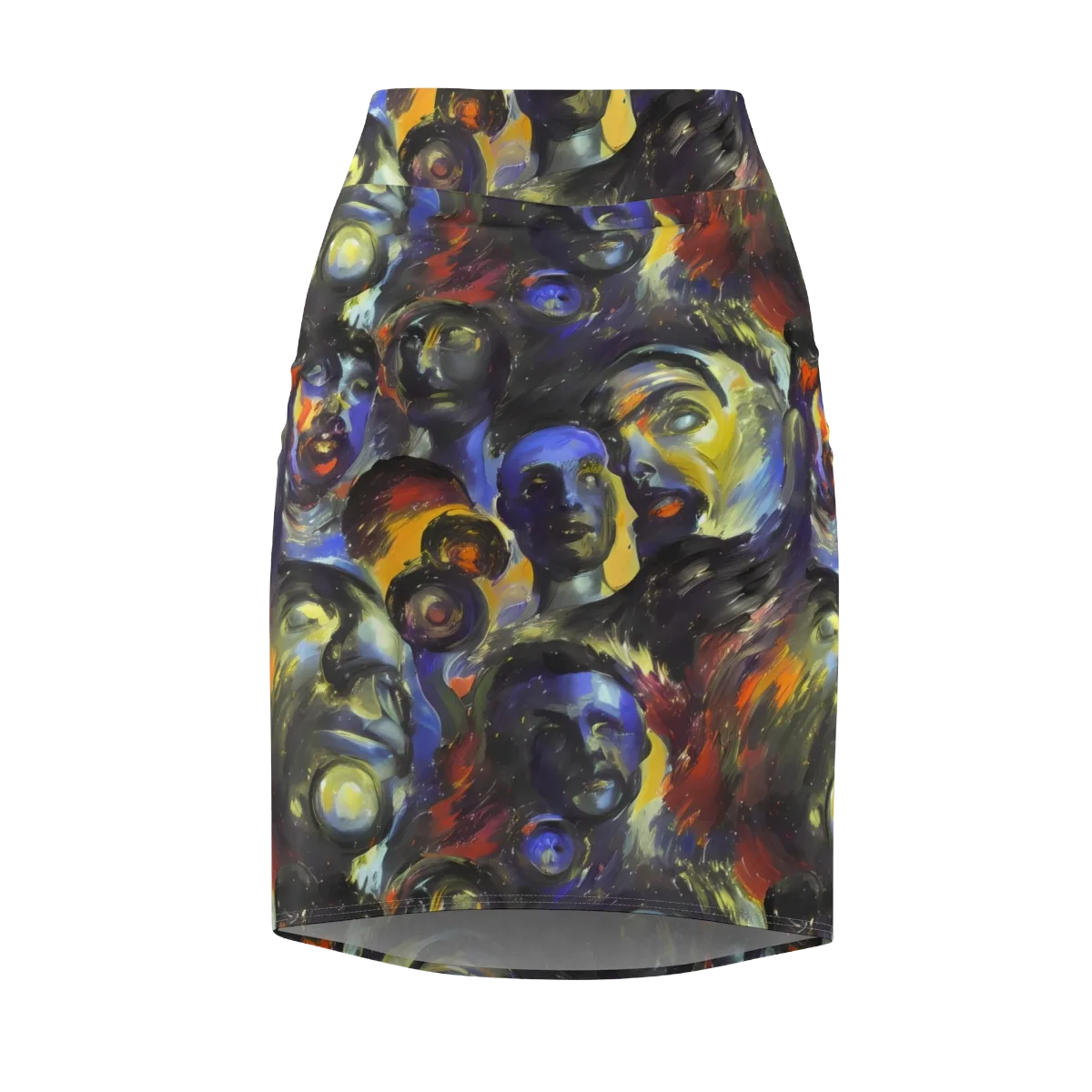 Corinthian Gaze on Pencil Skirt — Front