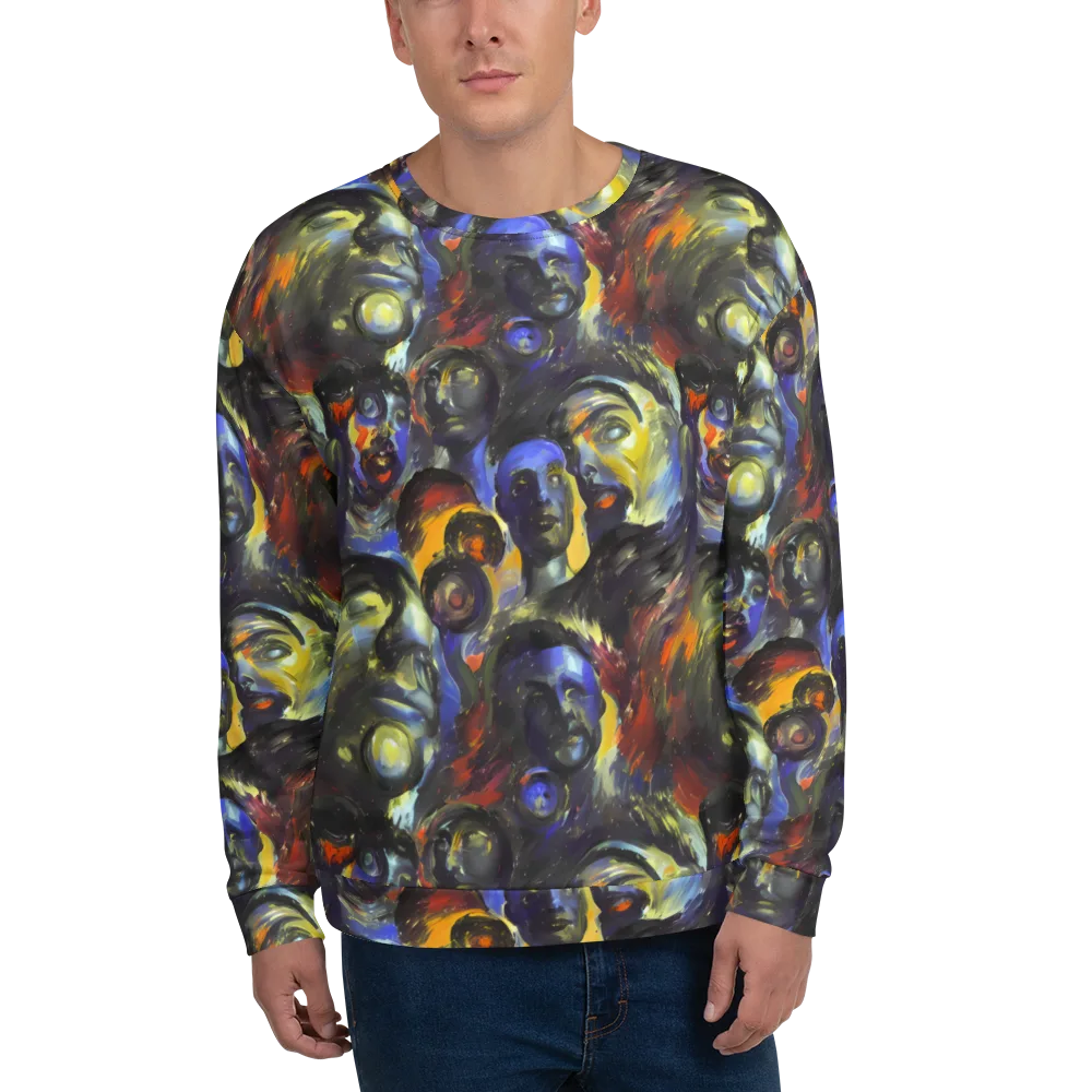 Corinthian Gaze on Sweatshirt — Front