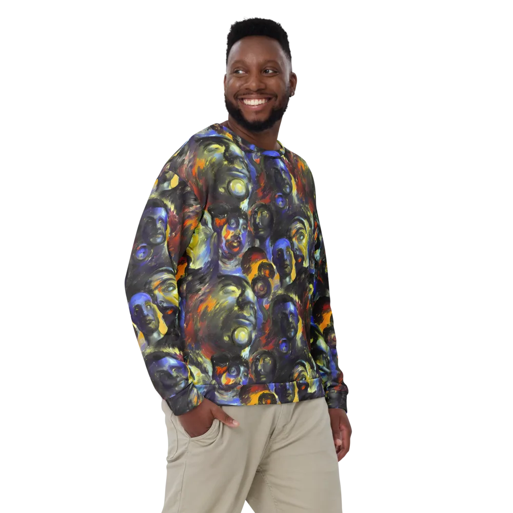 Corinthian Gaze on Sweatshirt — Front