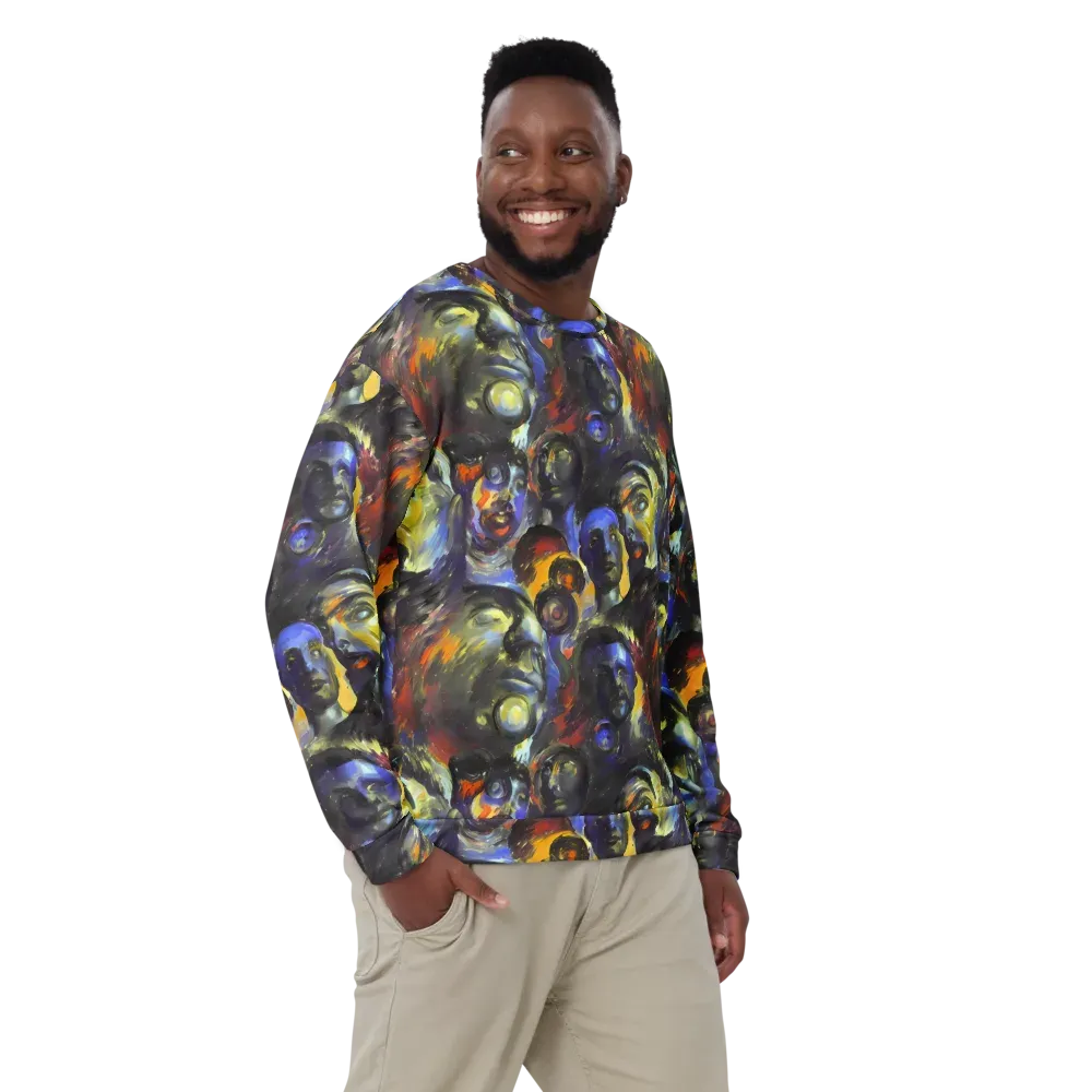 Corinthian Gaze on Sweatshirt — Front