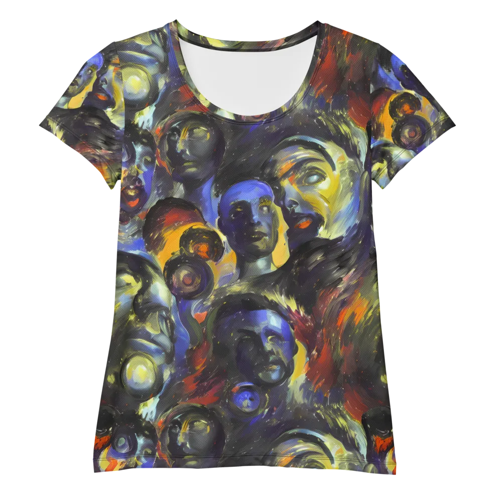 Corinthian Gaze on Women's Athletic T-Shirt — Front