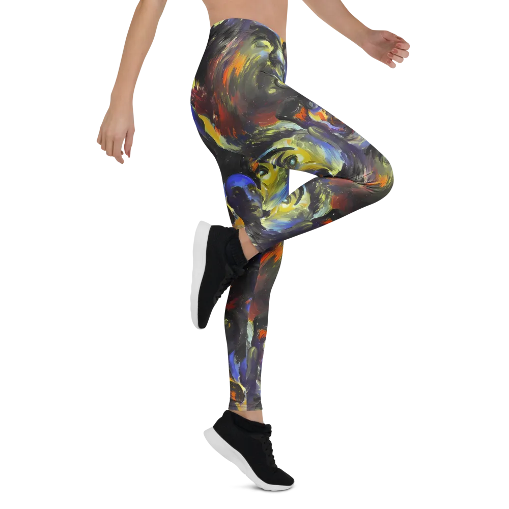 Corinthian Gaze on Leggings — Right