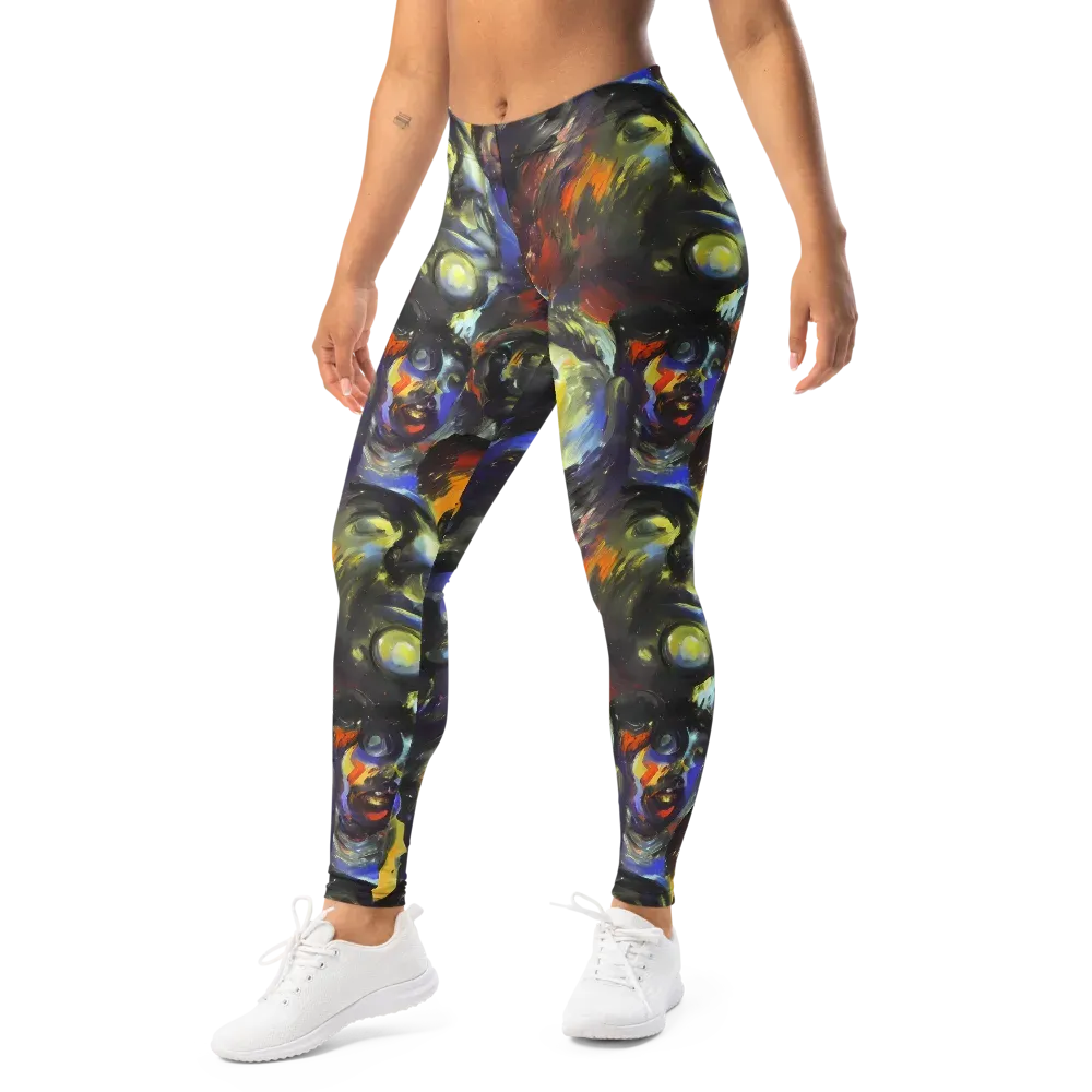 Corinthian Gaze on Leggings — Left Front