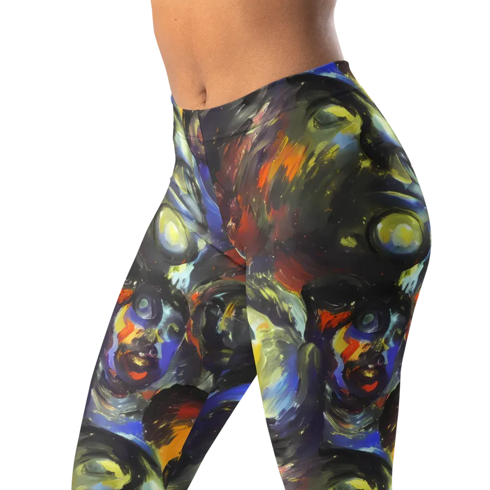 Corinthian Gaze on Leggings — Left Front