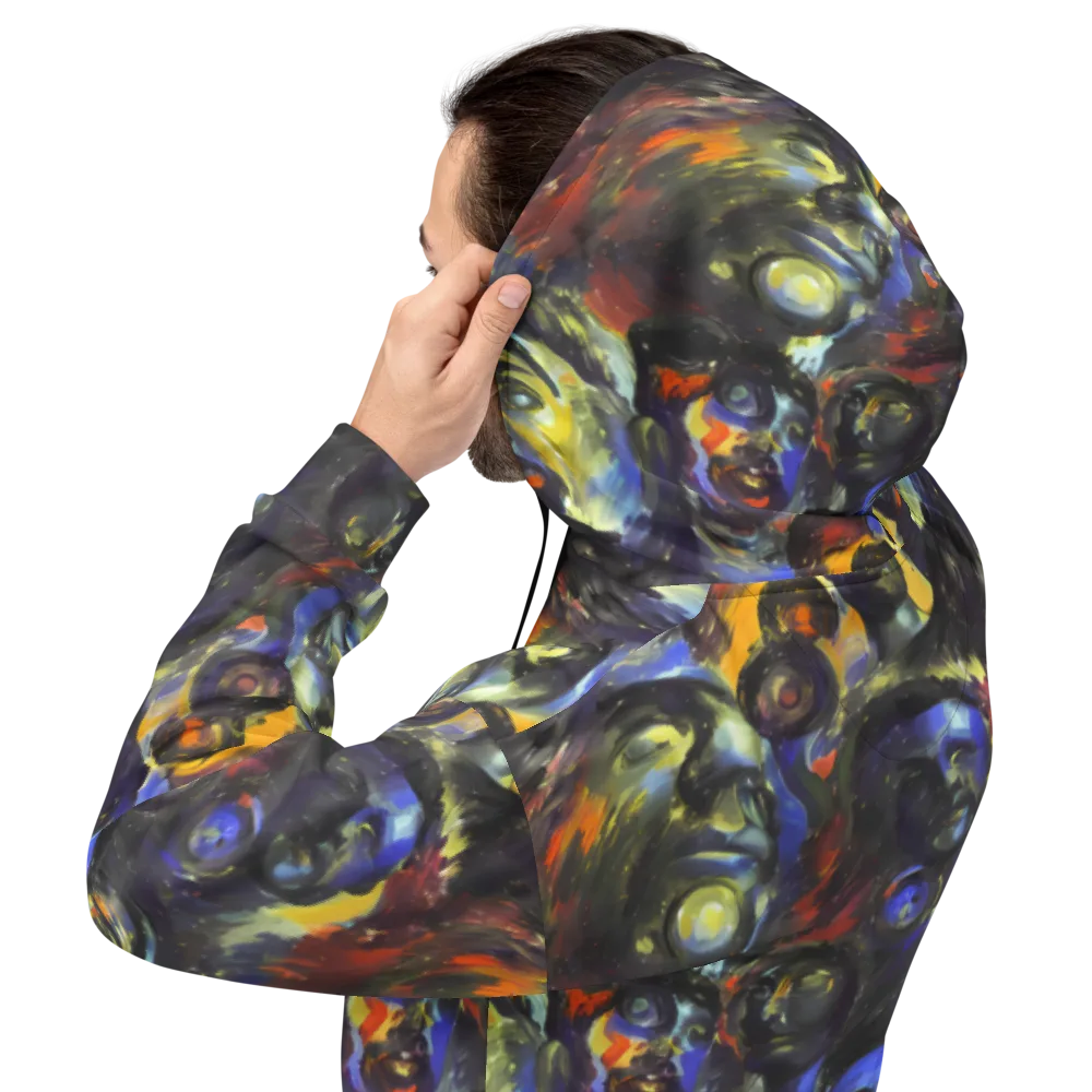 Corinthian Gaze on Hoodie — Back
