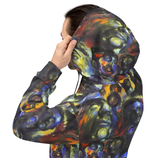 Corinthian Gaze on a Hoodie