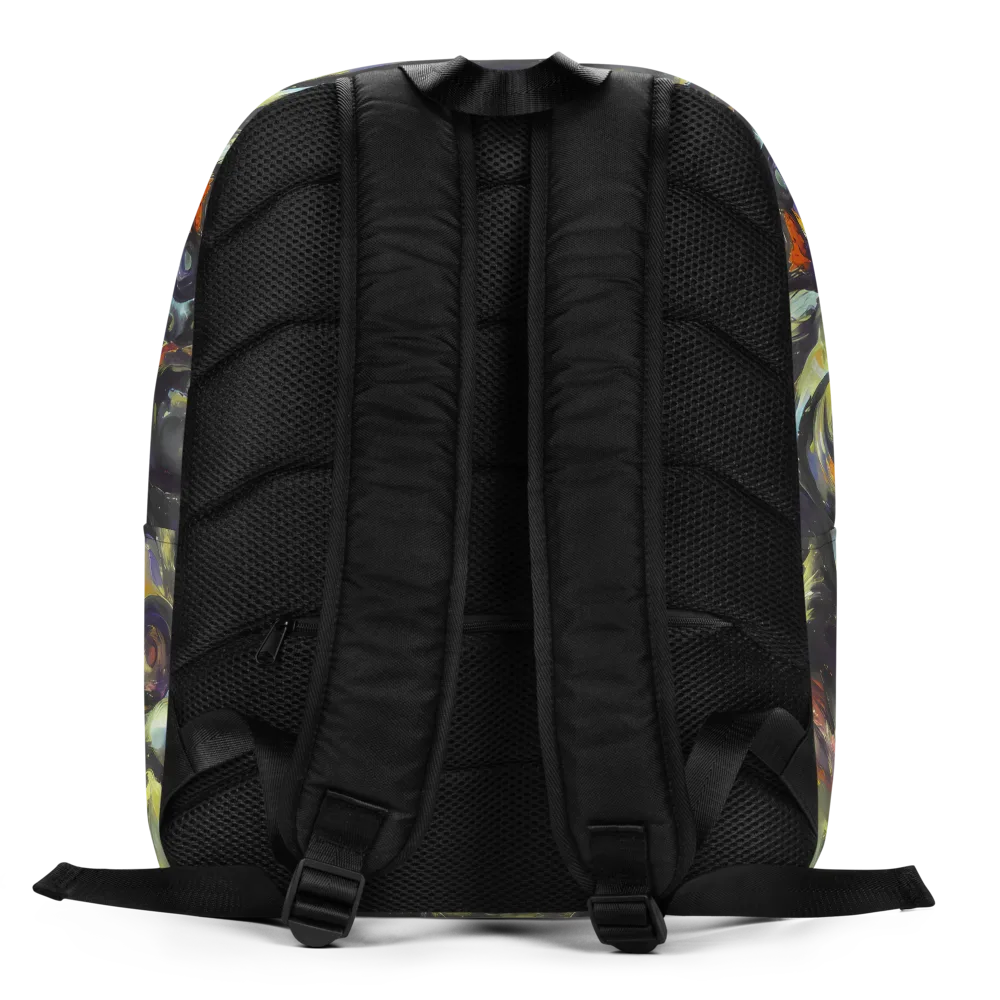 Corinthian Gaze on Minimalist Backpack — Back