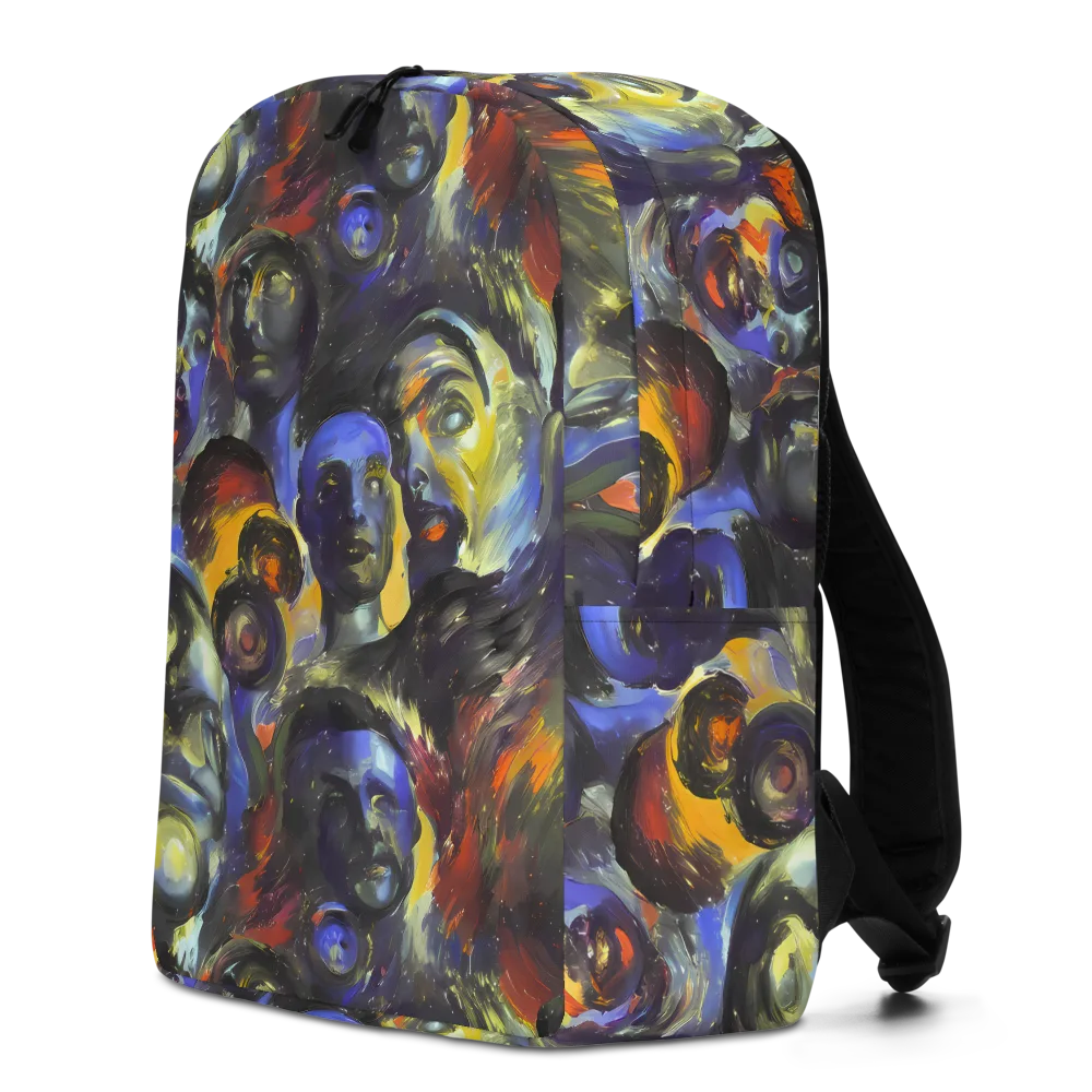 Corinthian Gaze on Minimalist Backpack — Left