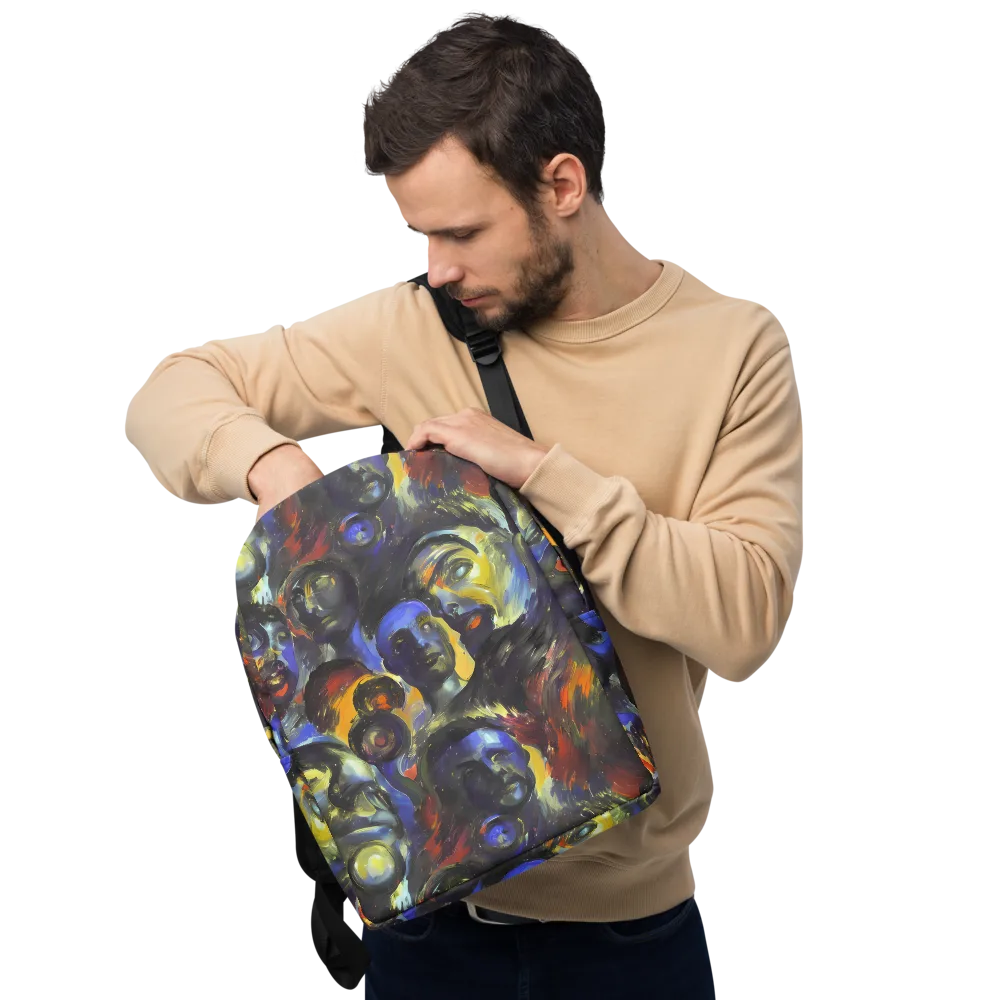Corinthian Gaze on Minimalist Backpack — Front
