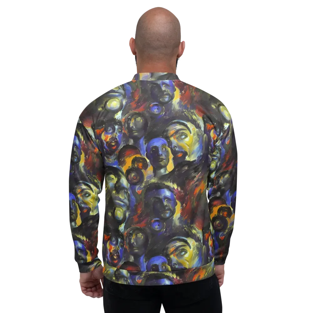 Corinthian Gaze on Bomber Jacket — Back