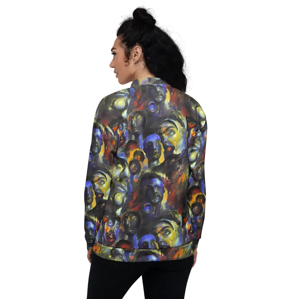Corinthian Gaze on Bomber Jacket — Back