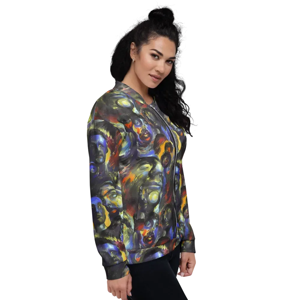 Corinthian Gaze on Bomber Jacket — Right