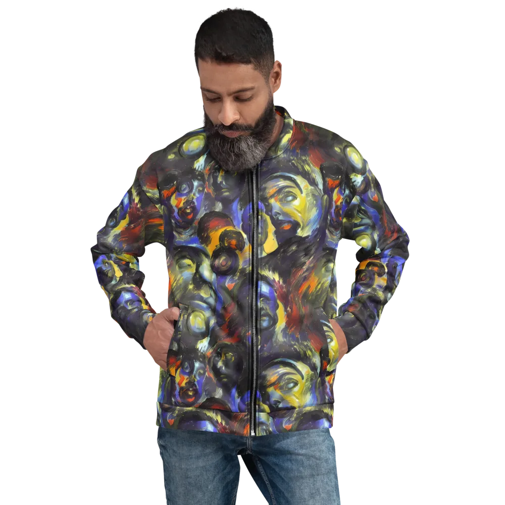 Corinthian Gaze on Bomber Jacket — Front