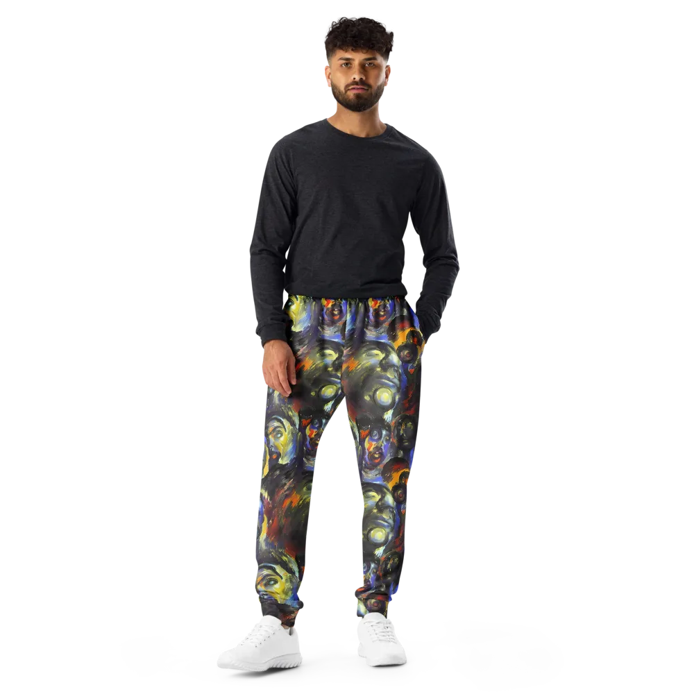 Corinthian Gaze on Men's Joggers — Front