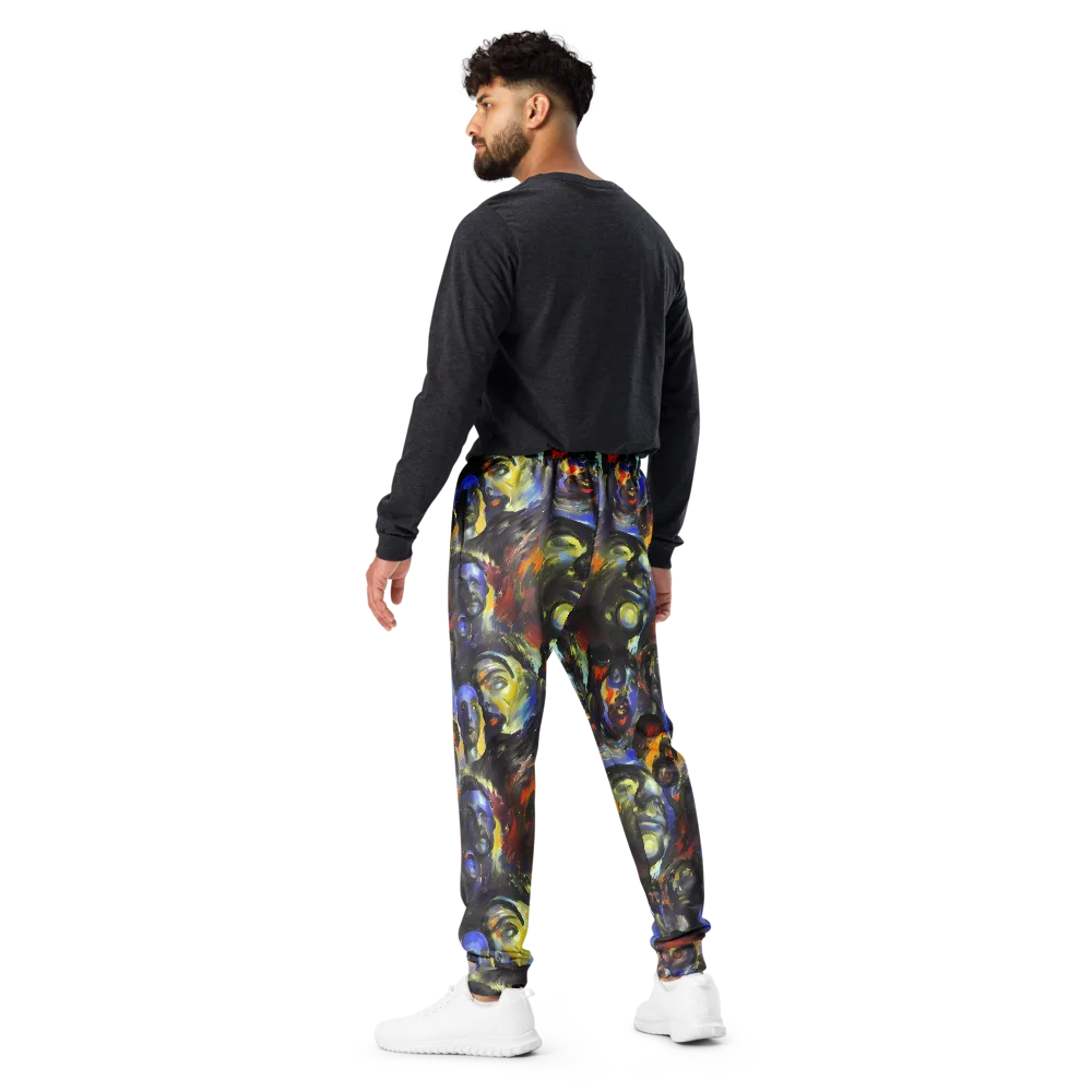 Corinthian Gaze on Men's Joggers — Back