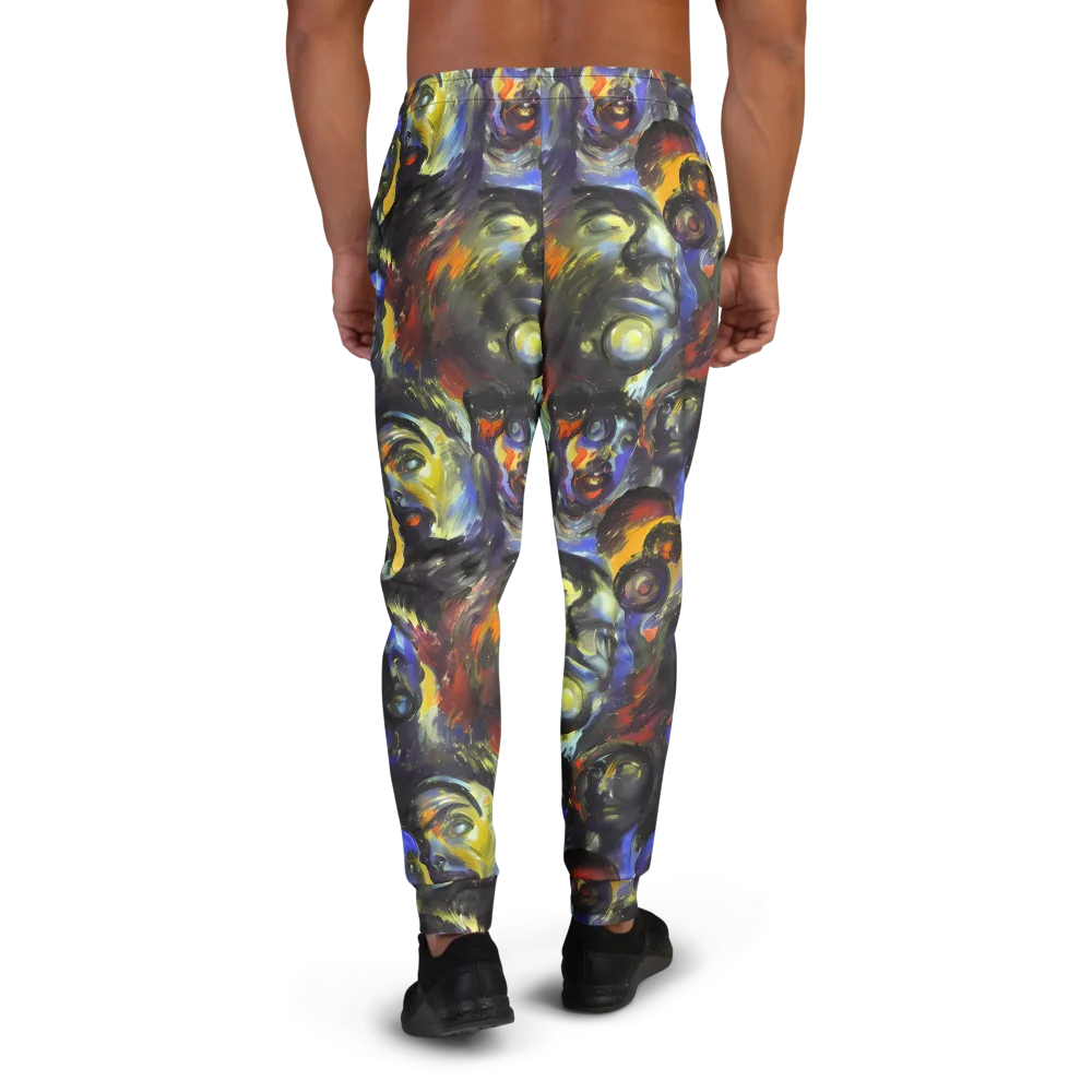 Corinthian Gaze on Men's Joggers — Back