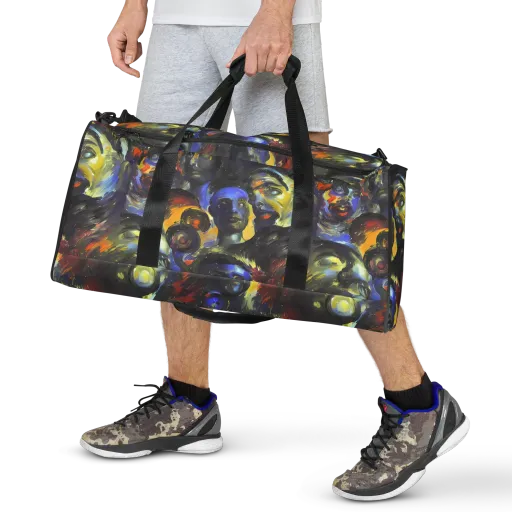 Corinthian Gaze on a Duffle Bag